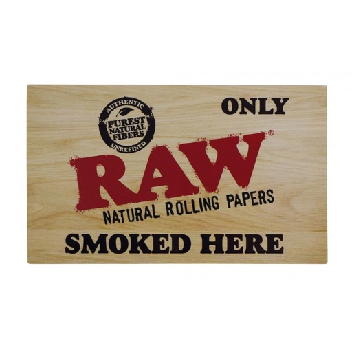 [RAW14216D] Raw Pegatina Only Smoked Here
