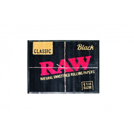 [RAW14433U] Raw Felpudo Black Pequeña