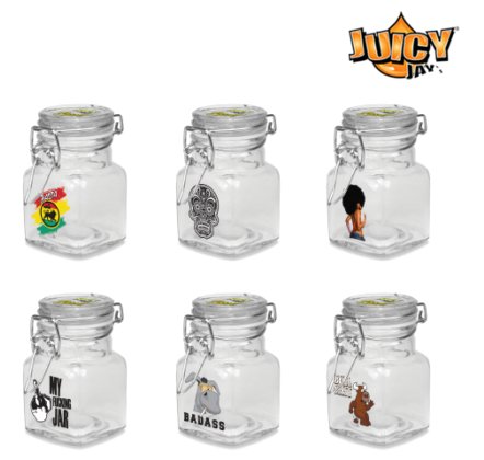 [JJ13760D] Juicy Jays Accessories Jar Glass Large Display