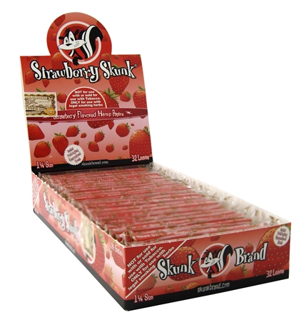 [SKN12034D] Skunk Brand 1¼ Strawberry Skunk