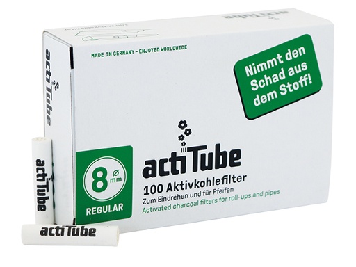 [ACT12013U] Actitube 100 FILTROS -8MM